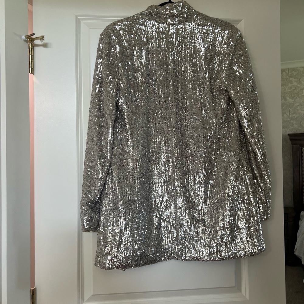 Gianni Bini Sequin Blazer - Picture 4 of 5